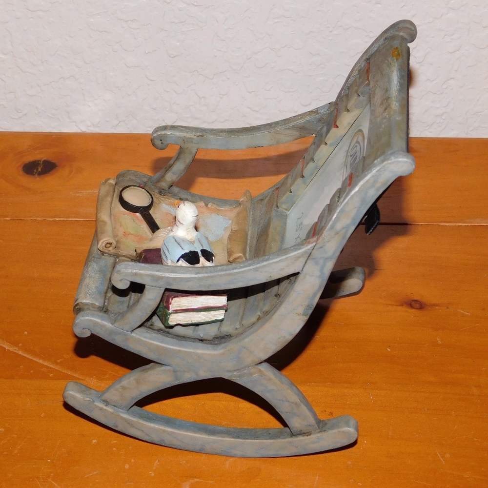 Young's Inc. Resin Rocking Chair Picture Frame - Picture 2 of 8